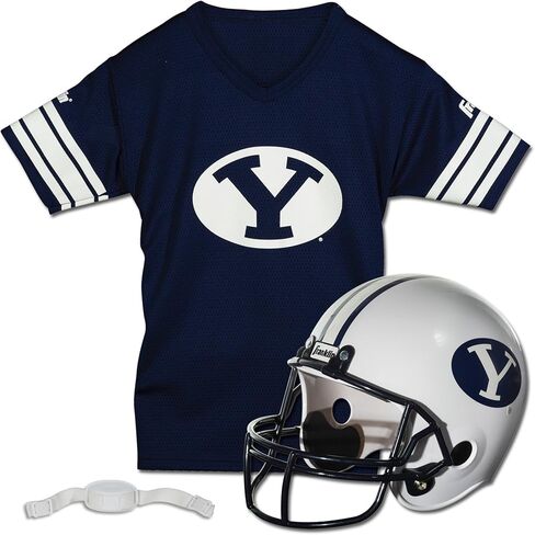 Franklin Sports NCAA Kids Football Helmet + Jersey Sets - College Uniform + Helmet Sets for Boys & Girls-Toy Kids Costume Set in Kuwait