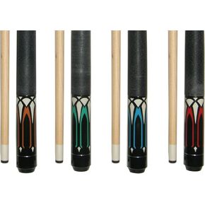 مجموعة عصا البلياردو ISZY المكونة من 4 قطع. قطعتان من العصي المصنوعة من الخشب الصلب وخشب القيقب الكندي في 4 ملحقات بلياردو in Kuwait