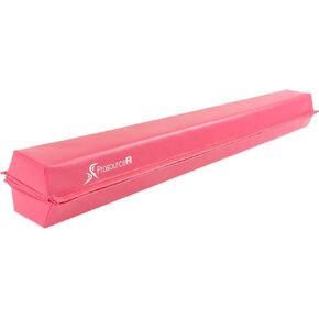 ProsourceFit Gymnastics Balance Beam for Kids, 9ft Long Firm Folding Floor Beam with Non-Slip 4-inch Wide Surface for Safe Gymnastics Practice at Home or Gym in Saudi Arabia