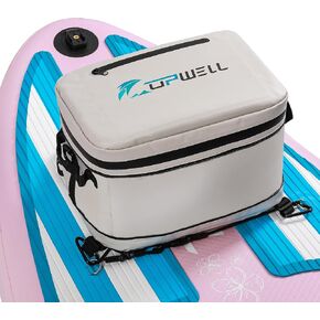 UPWELL Paddleboard Accessories SUP Cooler Deck Bag, PVC Paddle Board Dry Bag, 30 Cans Surf kayak Cooler Bag for Paddle Board, Kayak
