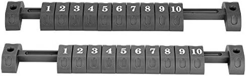 قطعتان من عدادات تسجيل النقاط 10 أرقام ومؤشر عداد النقاط لطاولات كرة القدم القياسية (أسود) in Kuwait