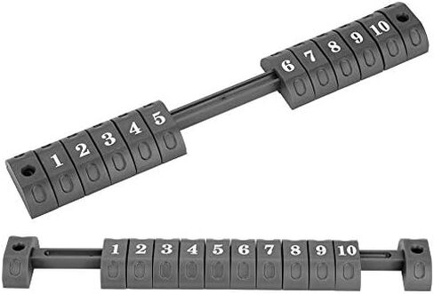 قطعتان من عدادات تسجيل النقاط 10 أرقام ومؤشر عداد النقاط لطاولات كرة القدم القياسية (أسود) in Kuwait