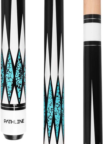 Pathline Pool Cue Stick - 58 inch Canadian Maple Billiard Pool Stick in Kuwait