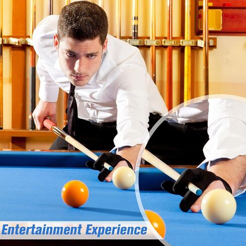 Libima 60 Pcs Billiard Pool Gloves 3 Fingers Billiard Gloves Left and Right Hand Billiard Gloves Universal Cue Sports Gloves for Women Men Billiard Shooters Accessories in Kuwait