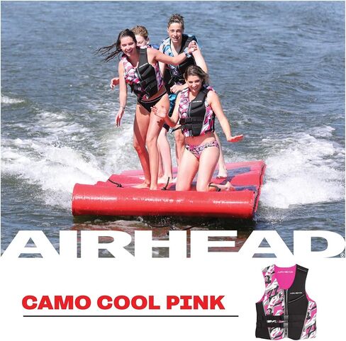 Airhead Women's CAMO COOL Kwik-Dry Neolite Flex Life Jacket, US Coast Guard Approved in Kuwait