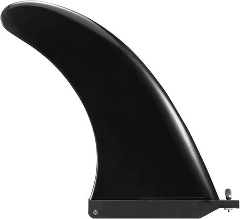 Jashem Surf Board Fin and Fin Box Base Set 10 "زعنفة مجداف قابلة للنفخ لزعانف مجداف SUP بديلة لركوب الأمواج مع براغي زعانف مجانية بدون أدوات in Kuwait