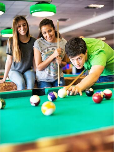 Kenkio 40 Pieces 12mm Cue Tips Pool Billiard Cues Tips Replacement with Pool Cue Stick Ferrules for Snooker in Kuwait