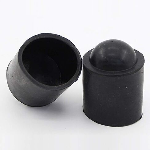 lasenersm 8 Pieces Billiard Cue Protector Snooker Billiards Pool Cue Bottom Protectors Shockproof Rubber Protective Cover for Snooker Billiards Pool Cue Black in Saudi Arabia