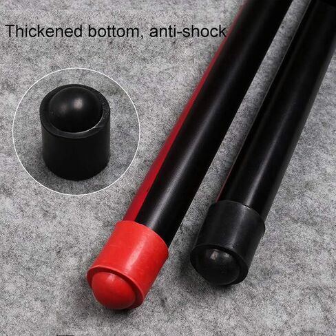 lasenersm 8 Pieces Billiard Cue Protector Snooker Billiards Pool Cue Bottom Protectors Shockproof Rubber Protective Cover for Snooker Billiards Pool Cue Black in Saudi Arabia