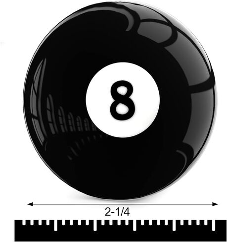 Mototo AAA-Grade Pro-Cup Billiard Cue Ball or Billiard #8 Ball Standard Regulation Size 2-1/4" Practice Training Pool Ball for Games & Sports in Kuwait