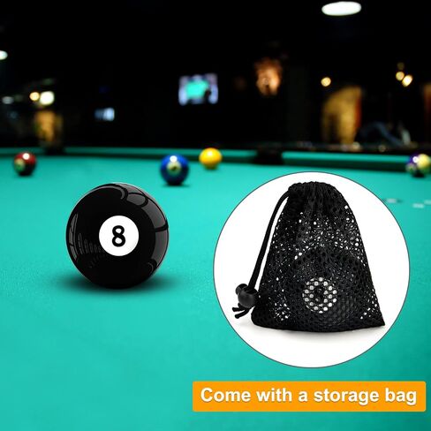 Mototo AAA-Grade Pro-Cup Billiard Cue Ball or Billiard #8 Ball Standard Regulation Size 2-1/4" Practice Training Pool Ball for Games & Sports in Kuwait