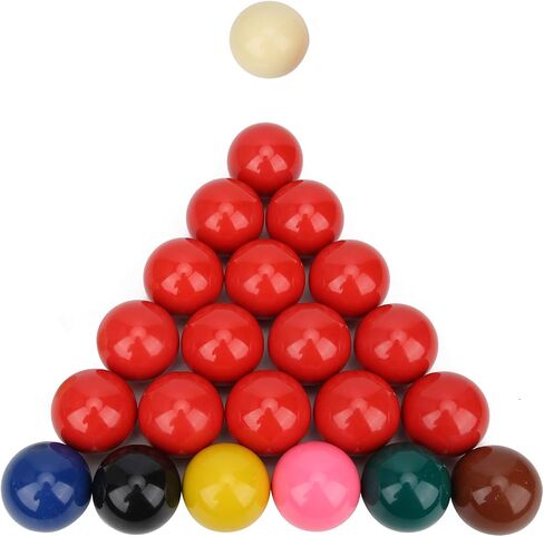 VGEBY Snooker Billiard Balls Standard Size Cue Balls 52.2mm / 2.1in 22Pcs Whole Set in Saudi Arabia