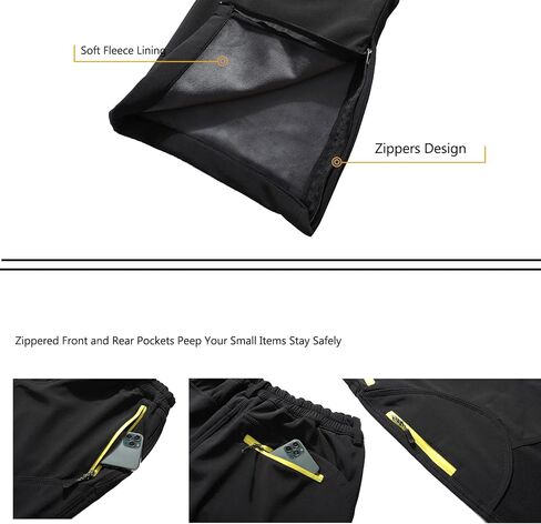 Mens Ski Snow Waterproof Softshell Outdoor Hiking Velour Lined with Zipper Bottom Leg in Saudi Arabia
