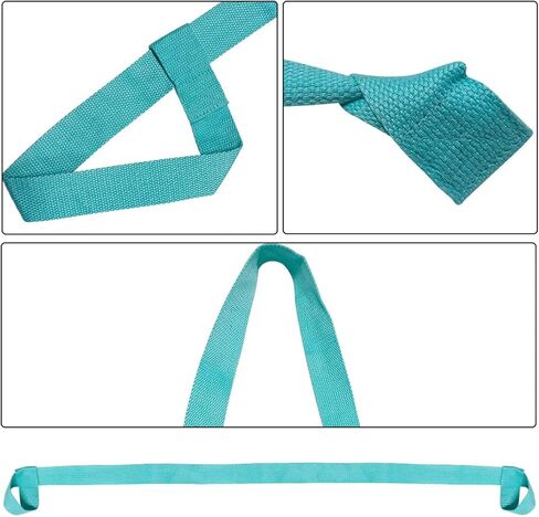 Tenalleys 1Pcs Adjustable Yoga Mat Strap Multi-Purpose Straps Easy-Cinch Yoga Mat Sling in Kuwait