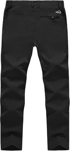 YSENTO Men's Cargo Hiking Pants Water Resistant 5 Zipper Pockets Ripstop 4-Way Stretchy Quick Dry Work Pants in Kuwait