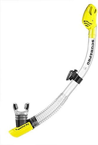 Scubapro Spectra Dry Snorkel - Yellow in Saudi Arabia