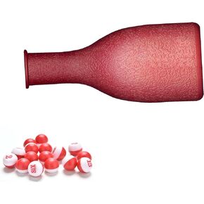 Shaker Bottle and Tally Balls for Kelly Pea Bottle Pool in Kuwait