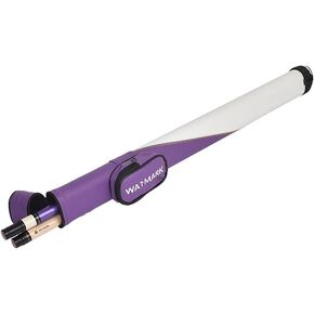 حافظة صلبة لعصا البلياردو/البلياردو 1×1، تحمل 1 قطعة كاملة من قطعتين (1 بعقب/1 عمود) حقيبة حمل عصا البلياردو (ارجواني + ابيض) in Kuwait