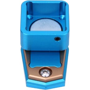VBESTLIFE Billiard Chalk Case,Mini Portable Magnetic Billiard Chalk Case Box with Fixed Clip Pool Snooker Sports Accessories
