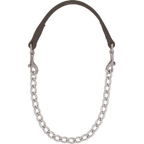 Weaver Leather Brahma Webb Goat Collar, Nickel Plated Chain in Kuwait