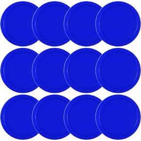 Coopay 12 Pieces Home Air Hockey Pucks 2.5 Inch Heavy Replacement Pucks for Game Tables Equipment Accessories, 12 Grams in Saudi Arabia