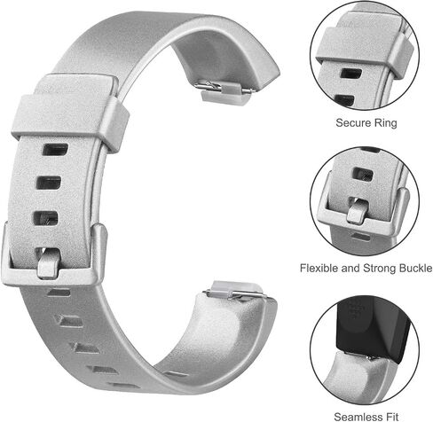 Tobfit Sport Bands Compatible with Fitbit Inspire HR/Inspire/Ace 2 Fitness Tracker Accessories Strap for Women Men, Small Large in Kuwait