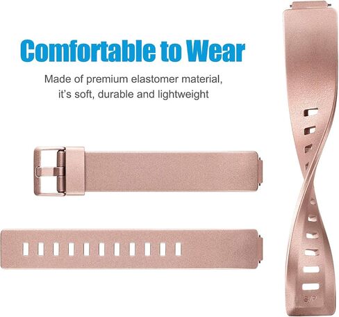 Tobfit Sport Bands Compatible with Fitbit Inspire HR/Inspire/Ace 2 Fitness Tracker Accessories Strap for Women Men, Small Large in Kuwait