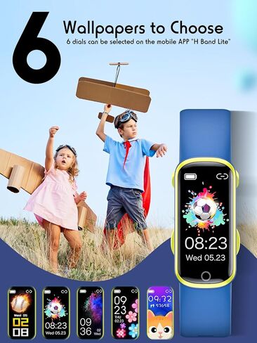 ساعة ديجيهوت للياقة البدنية للأطفال للأعمار من 5 إلى 16 عامًا، ساعة ذكية لتتبع الأنشطة للأطفال مع تتبع النوم، 11 وضعًا رياضيًا لتتبع اللياقة البدنية مع عداد الخطى والسعرات الحرارية والمنبه in Kuwait