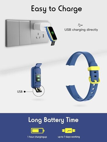 ساعة ديجيهوت للياقة البدنية للأطفال للأعمار من 5 إلى 16 عامًا، ساعة ذكية لتتبع الأنشطة للأطفال مع تتبع النوم، 11 وضعًا رياضيًا لتتبع اللياقة البدنية مع عداد الخطى والسعرات الحرارية والمنبه in Kuwait