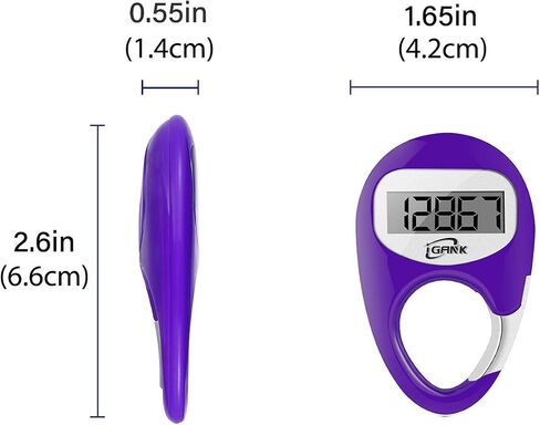Simple Walking Pedometer 3D Step Counter for Men Women Kids in Kuwait