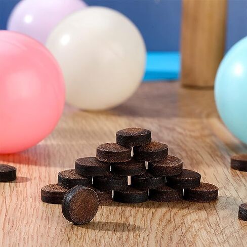 20 قطعة من اطراف عصا البلياردو من تاكباك، مجموعة رؤوس بديلة لعصا البلياردو مقاس 13 ملم مع صندوق تخزين لعصا البلياردو والسنوكر (جلد، بني) in Kuwait