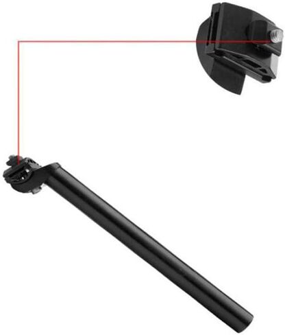 دراجة هوندا 111 27.2 × 300 مم من سبيكة مقعد سيارة من سبيكة الألومنيوم مع مشبك تعديل دقيق in Kuwait