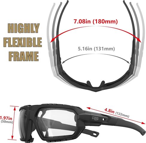 HTS HUNTERSKY Protective Gear Powersports Motorcycle anti fog riding Goggles eyewear padded sunglasses,Dustproof Windproof in Kuwait