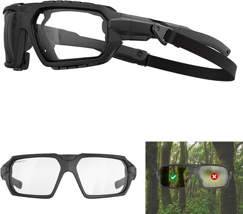 HTS HUNTERSKY Protective Gear Powersports Motorcycle anti fog riding Goggles eyewear padded sunglasses,Dustproof Windproof in Kuwait