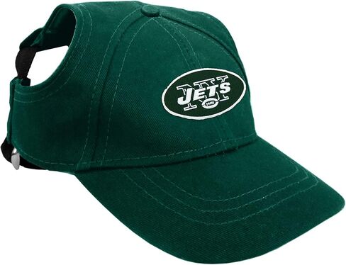 Littlearth Unisex-Adult NFL New York Jets 1 Pet Baseball Hat, Team Color, X-Small in Saudi Arabia