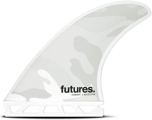 Futures Fins Jordy Honeycomb Thruster Set White Camo M in Saudi Arabia