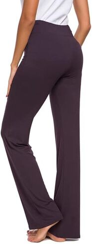 ADANIKI Women's Long Modal Comfy Drawstring Trousers, High Waist Sweatpants, Loose Straight-Leg Pants for Yoga Sporting in Saudi Arabia