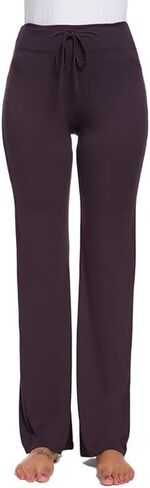 ADANIKI Women's Long Modal Comfy Drawstring Trousers, High Waist Sweatpants, Loose Straight-Leg Pants for Yoga Sporting in Saudi Arabia