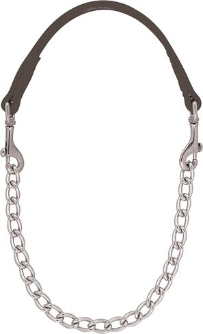 Weaver Leather Brahma Webb Goat Collar, Nickel Plated Chain in Kuwait