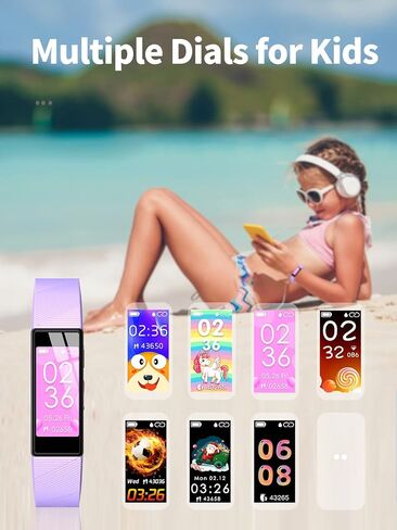 ساعة تتبع اللياقة البدنية للأطفال من ديجيهوت للأولاد والبنات من سن 5 إلى 16 عامًا، ساعة لياقة مقاومة للماء مع تتبع النوم، عداد السعرات الحرارية، 11 وضعًا رياضيًا وأكثر - ساعة للأطفال مع شريط قابل للاستبدال in Kuwait