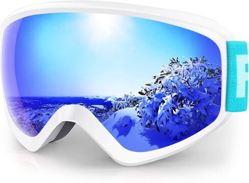 findway Kids Ski Goggles, Kids Snow Snowboard Goggles for Boys Girls Youth OTG in Kuwait