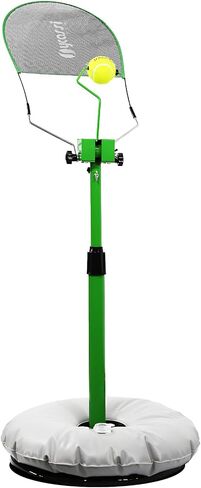 piothioh Tennis Topspin Trainer Portable Tennis Trainer Adjustable Height Professional Spinning Tennis Training Equipment Tennis Accessories in Saudi Arabia