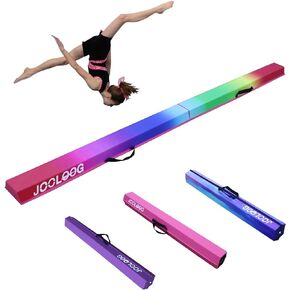 JOOLOOG 8FT/9FT قاعدة إسفنجية قابلة للطي بقاعدة مطاطية غير قابلة للانزلاق، معدات الجمباز للأطفال للمنزل/المدرسة/السفر in Kuwait