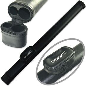 CUESOUL Soocoo Series 2x4/2x2 Hard Pool Cue Case -Holds 2 Cue Butt and 4 Cue Shafts,Four Color Available