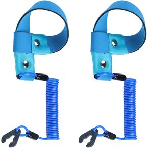 2PCS Boat Lanyard Kill Switch Marine Jet Ski Lanyard Wrist Strap Replace EW2-68348-00-00 for All Yamaha Outboard Motor Engine Safety Stop Tether (Red) in Kuwait