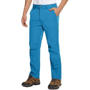 MAGCOMSEN Men's Golf Pants Stretch Fast Dry Lightweight Casual Hiking Pants with 3 Pockets