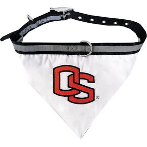 أكسسوارات الحيوانات الأليفة للفرق الجامعية من شركة بتس فيرست, Collar Bandana, Medium, Oregon State Beavers