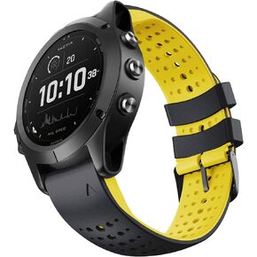 NotoCity for Fenix 6 Band 22mm Silicone Watch Bands for Fenix 7/Fenix 6/ Fenix 5/Fenix 5 Plus/Fenix 6/Fenix 6 Pro/Forerunner 935/945/Approach S60/S62/ Epix