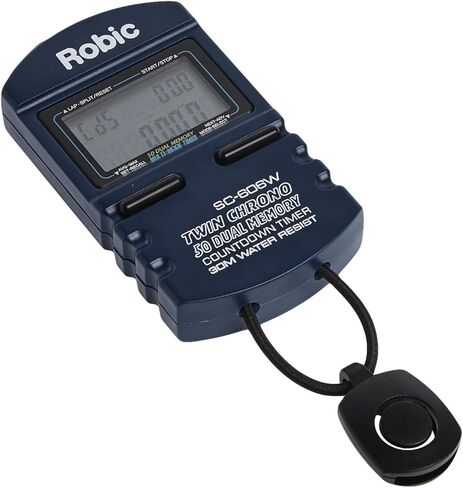 Robic Stop Watches ROBIC SC-606W 50 Memory Chrono & Countdown in Kuwait