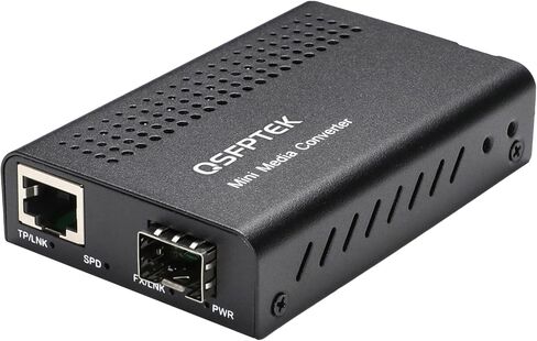 10G Media Coverter, 10 Gigabit Fiber to 10G Copper UTP Ethernet Media Converter, Unmanaged 1x 100M/1G/2.5G/5G/10GBase-T RJ45 to 1x 10GBase-X SFP+ Slot 10Gigabit Ethernet Media Converter (2) in Saudi Arabia